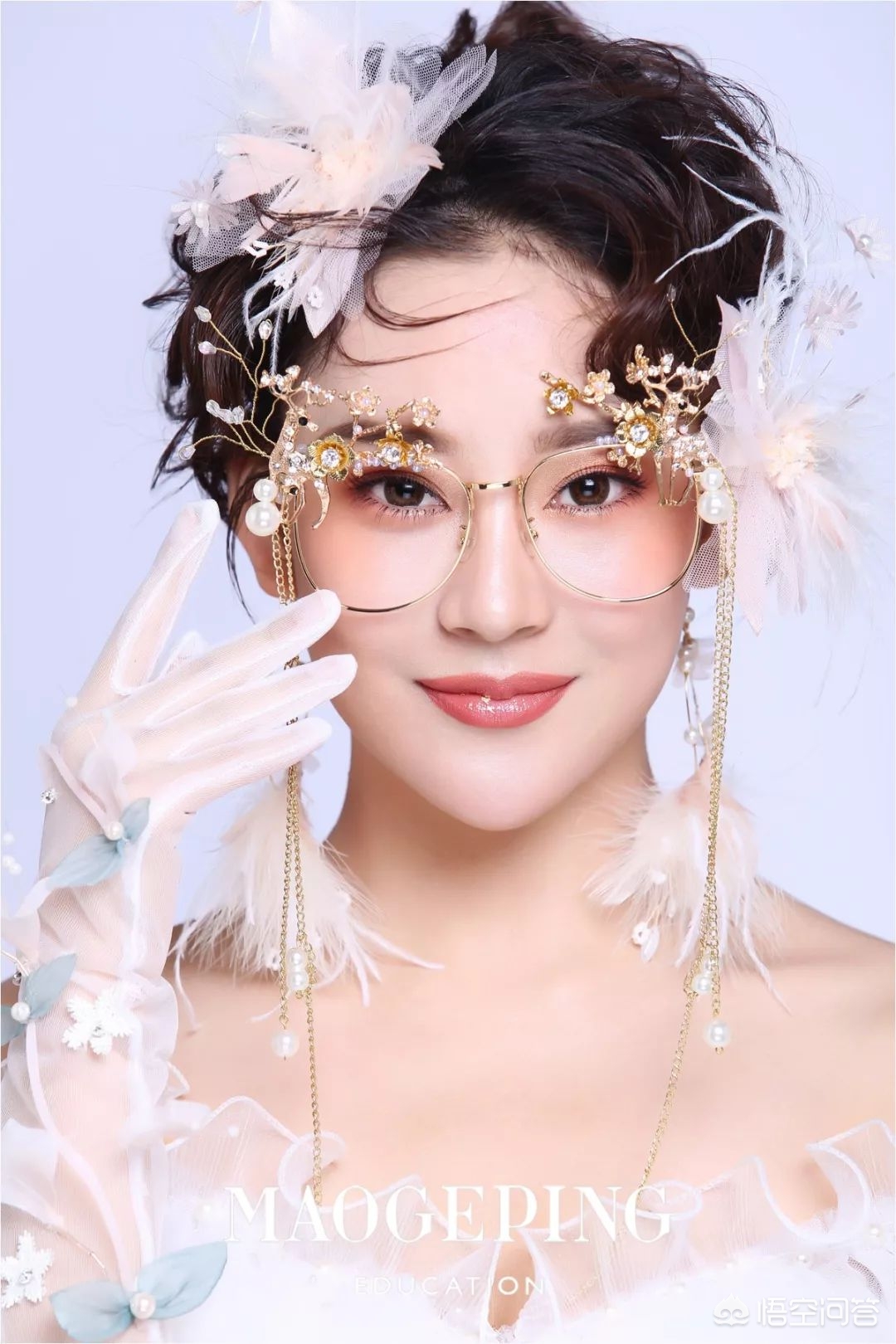 温柔感化妆技巧
