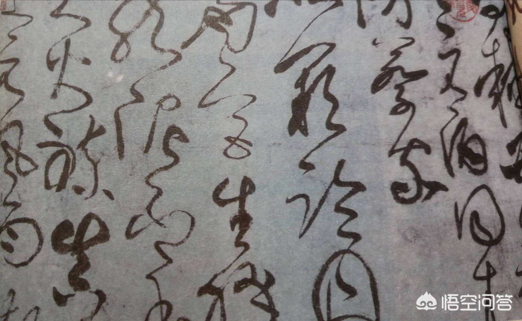 张旭草书字帖毛笔入门字体