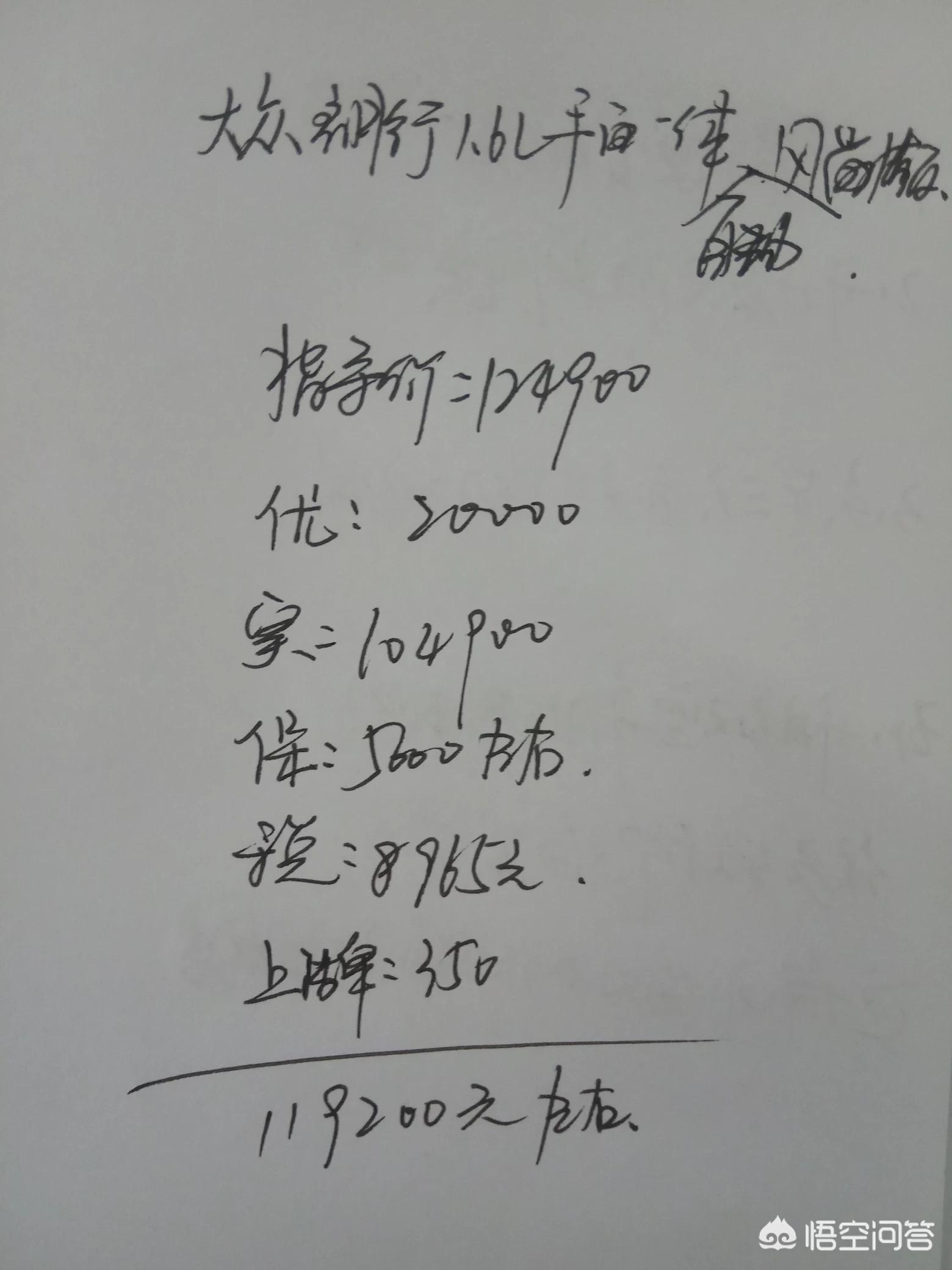 大众朗行价格