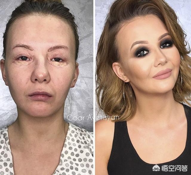 前妆后化妆技巧
