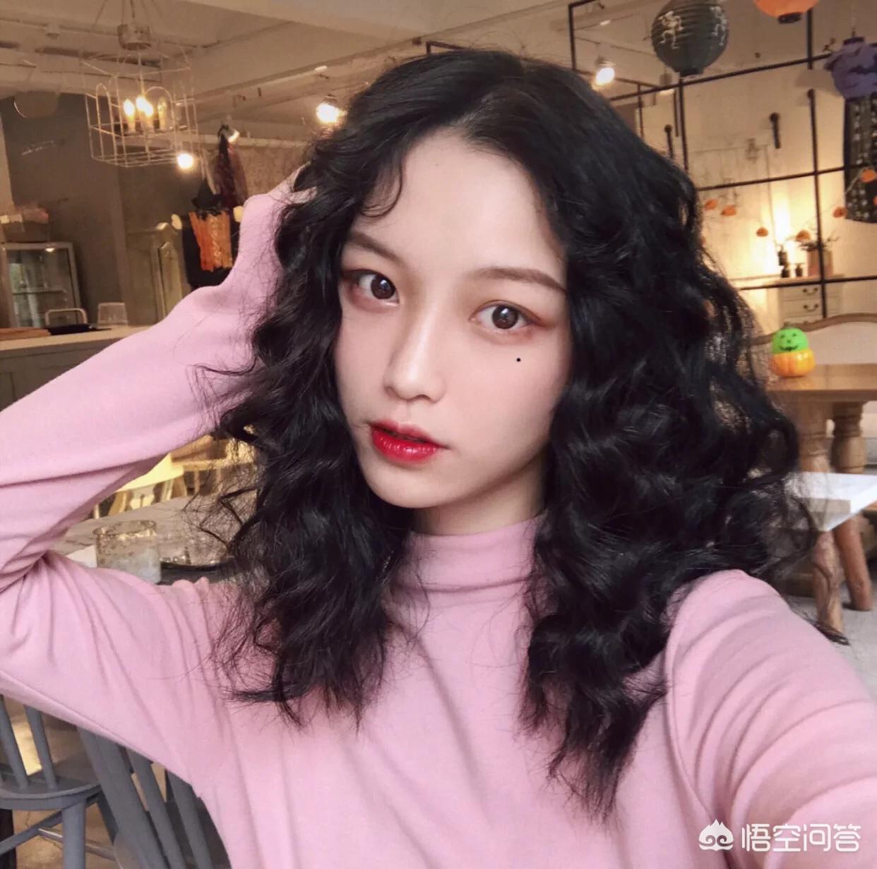 泡面头教程化妆技巧
