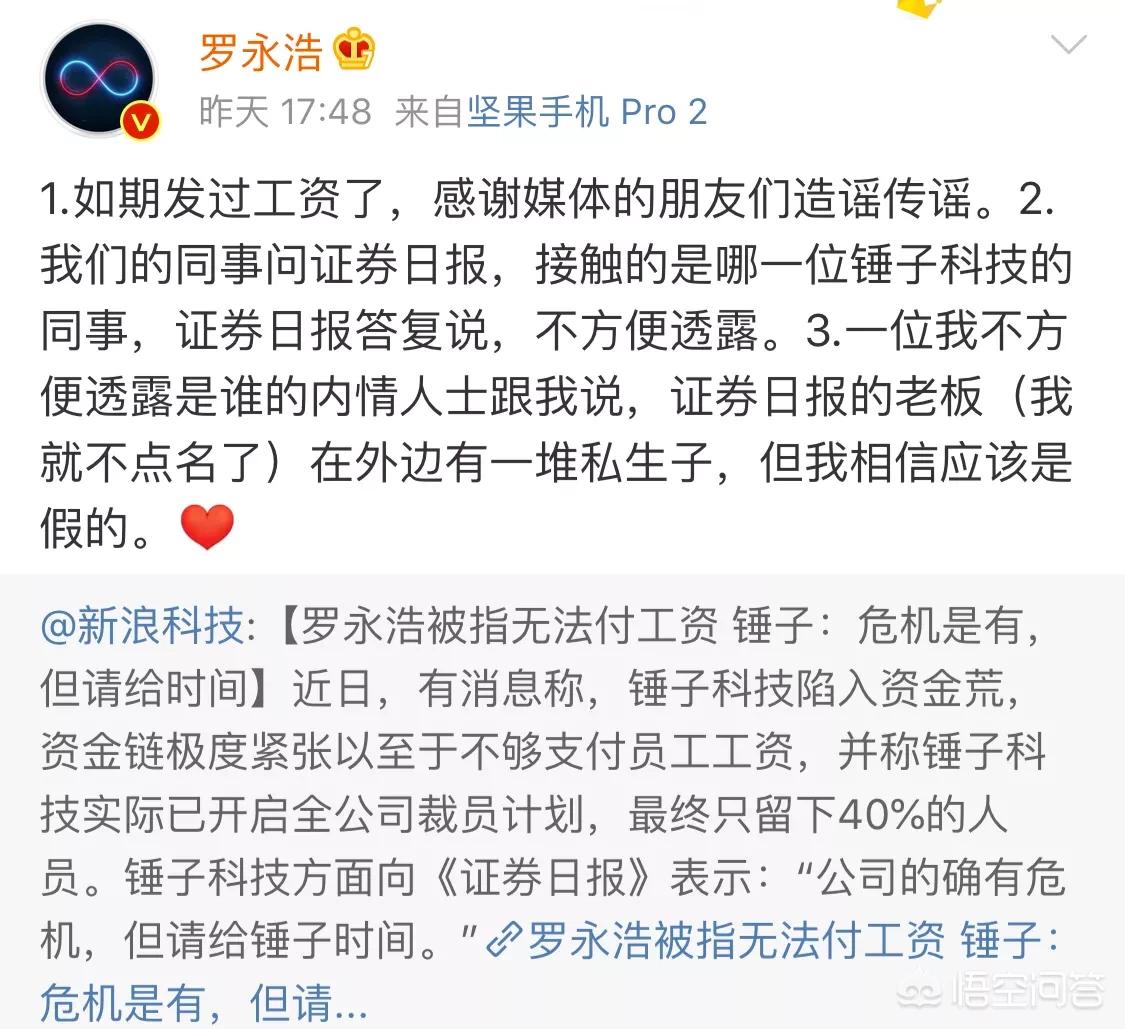 罗永浩怼网友