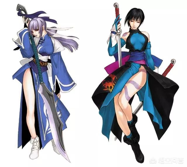 经典街机游戏《侍魂》中人气极高的色，她的女儿到底怎么来的？