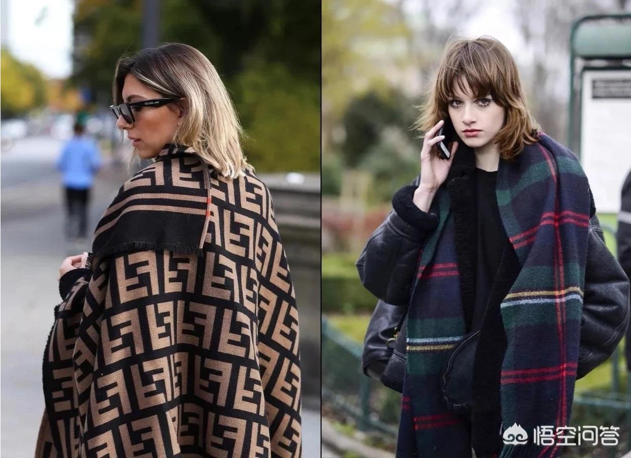 披肩围巾的最佳尺寸？：披肩围巾