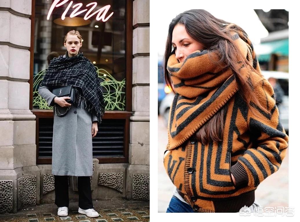 披肩围巾的最佳尺寸?:披肩围巾 披肩围巾的最佳尺寸?:披肩围巾