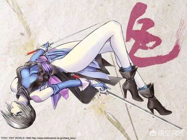 经典街机游戏《侍魂》中人气极高的色，她的女儿到底怎么来的？
