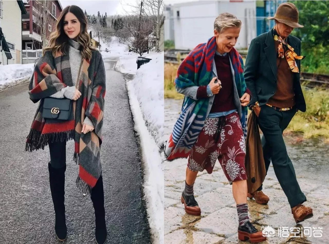 披肩围巾的最佳尺寸?:披肩围巾 披肩围巾的最佳尺寸?:披肩围巾