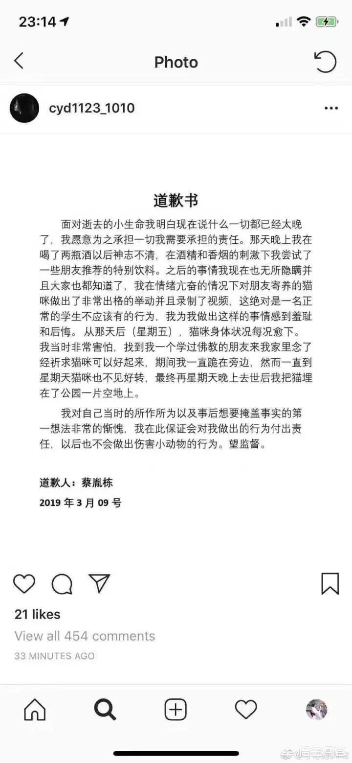 虐猫男留学被拒