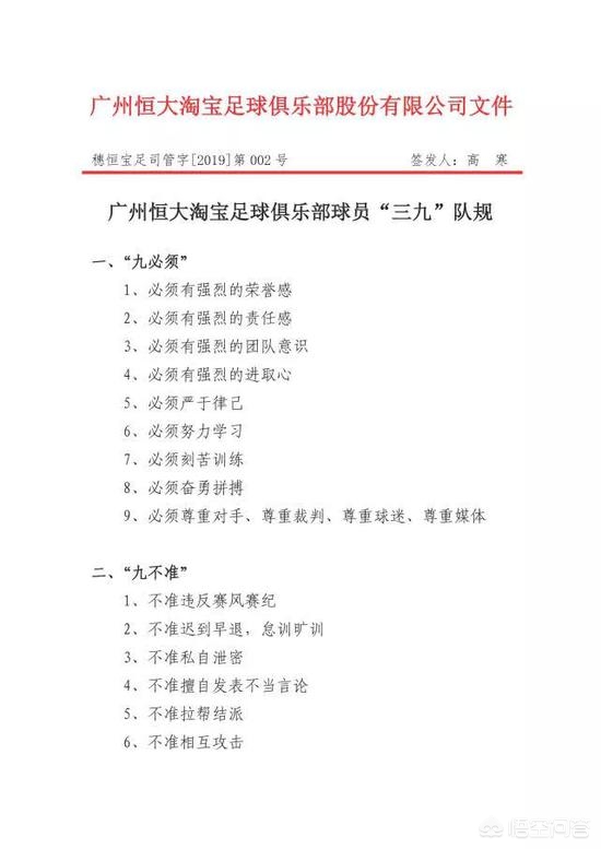 没三九队规的武汉卓尔，处罚拉斐尔比恒大处罚韦世豪还严厉，卓尔为啥低调不公开队规？