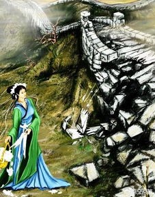 孟姜女哭长城图片孟姜女哭长城图片简笔画