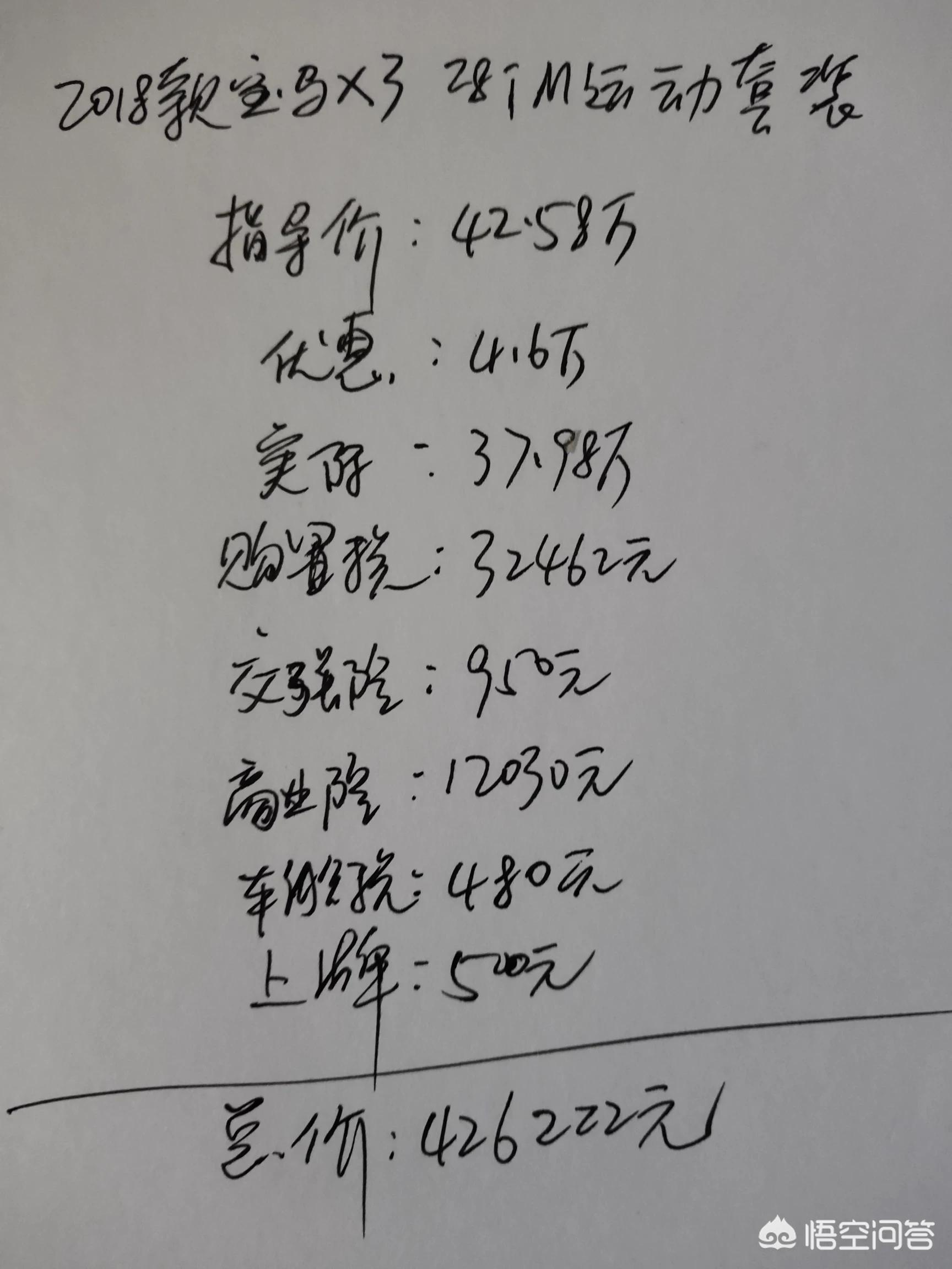 宝马x3 28i
