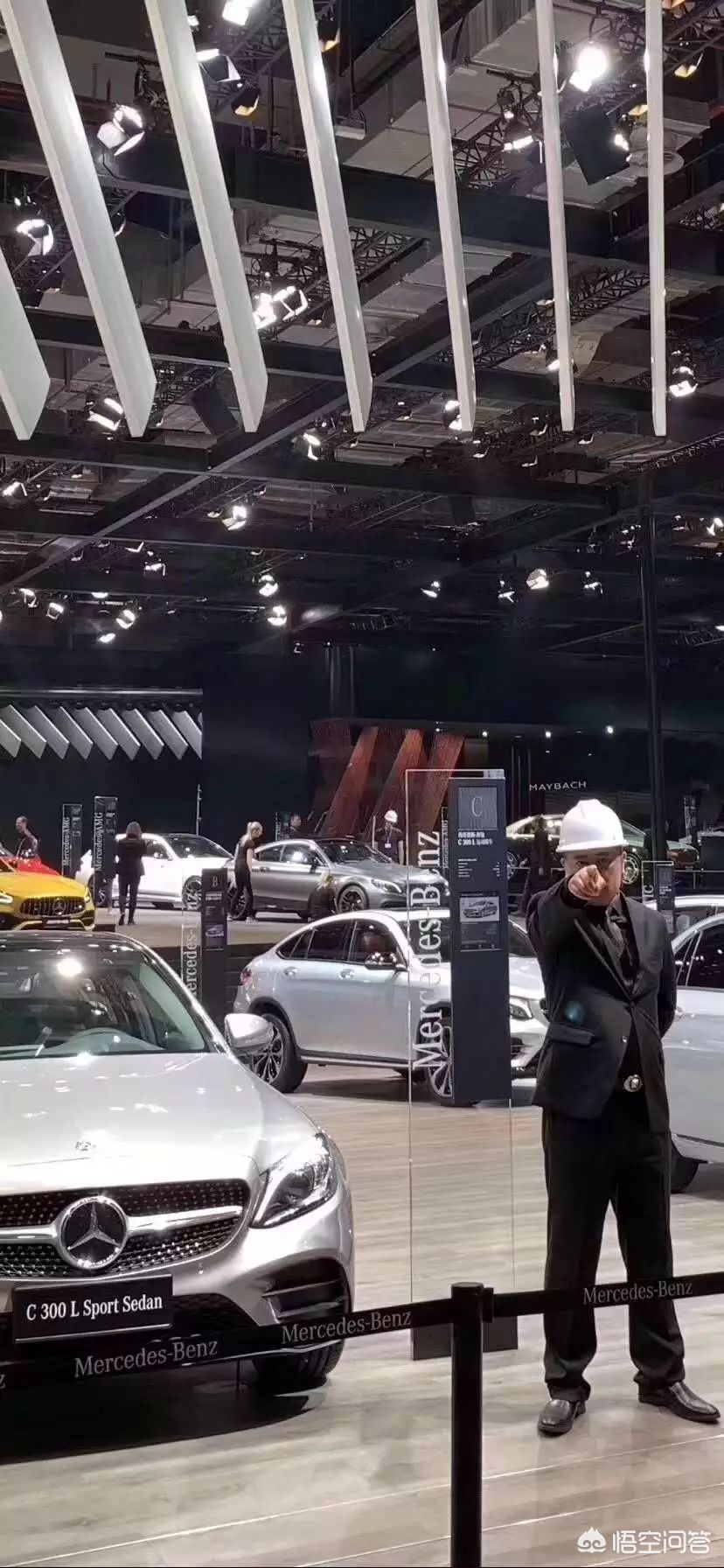 奔驰车展