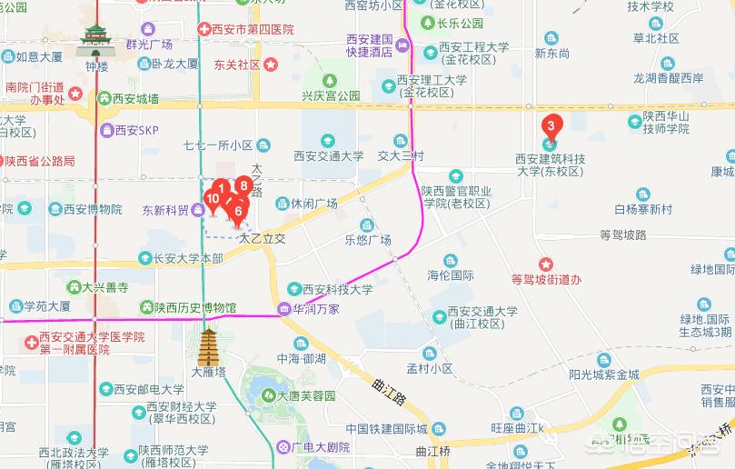 草堂校区怎么去西安市