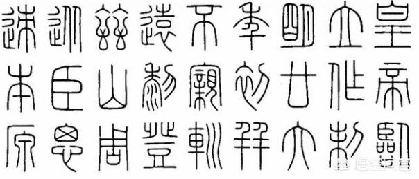 是怎么发现小篆字体的呢