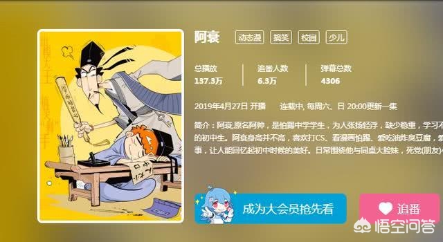 啊衰动画，旧版阿衰动画