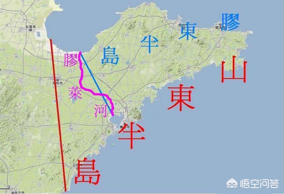 胶东半岛（胶东半岛具体是指哪？）