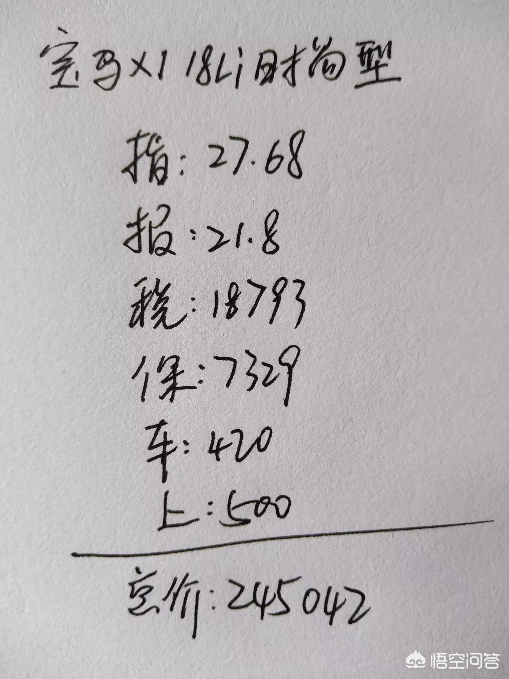 宝马 x1 价格