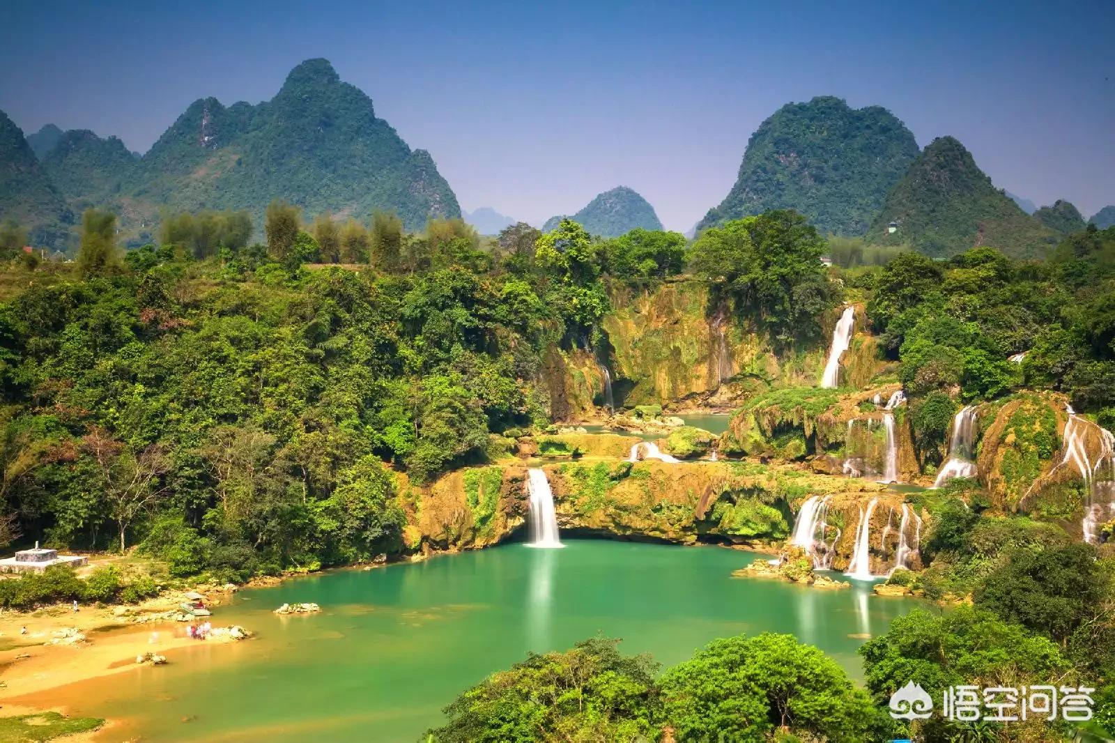 广西南宁的德天瀑布大吗?现在去热吗? 广西南宁的德天瀑布大吗?现在去热吗?