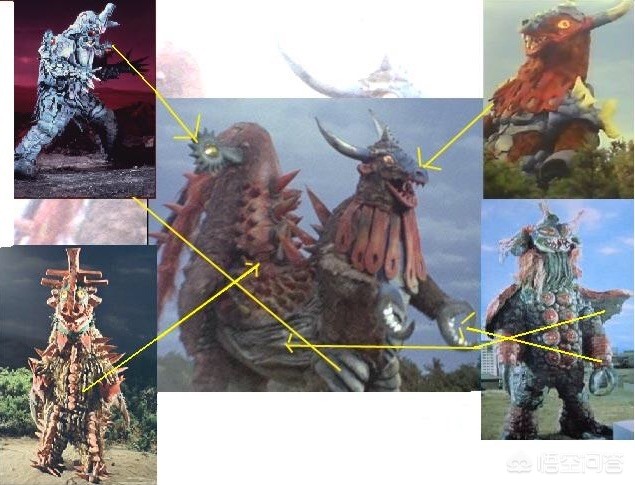 艾斯奥特曼里由四只超兽合成来的超兽王,在奥特曼系列的怪兽中能排到前五吗? 艾斯奥特曼里由四只超兽合成来的超兽王,在奥特曼系列的怪兽中能排到前五吗?