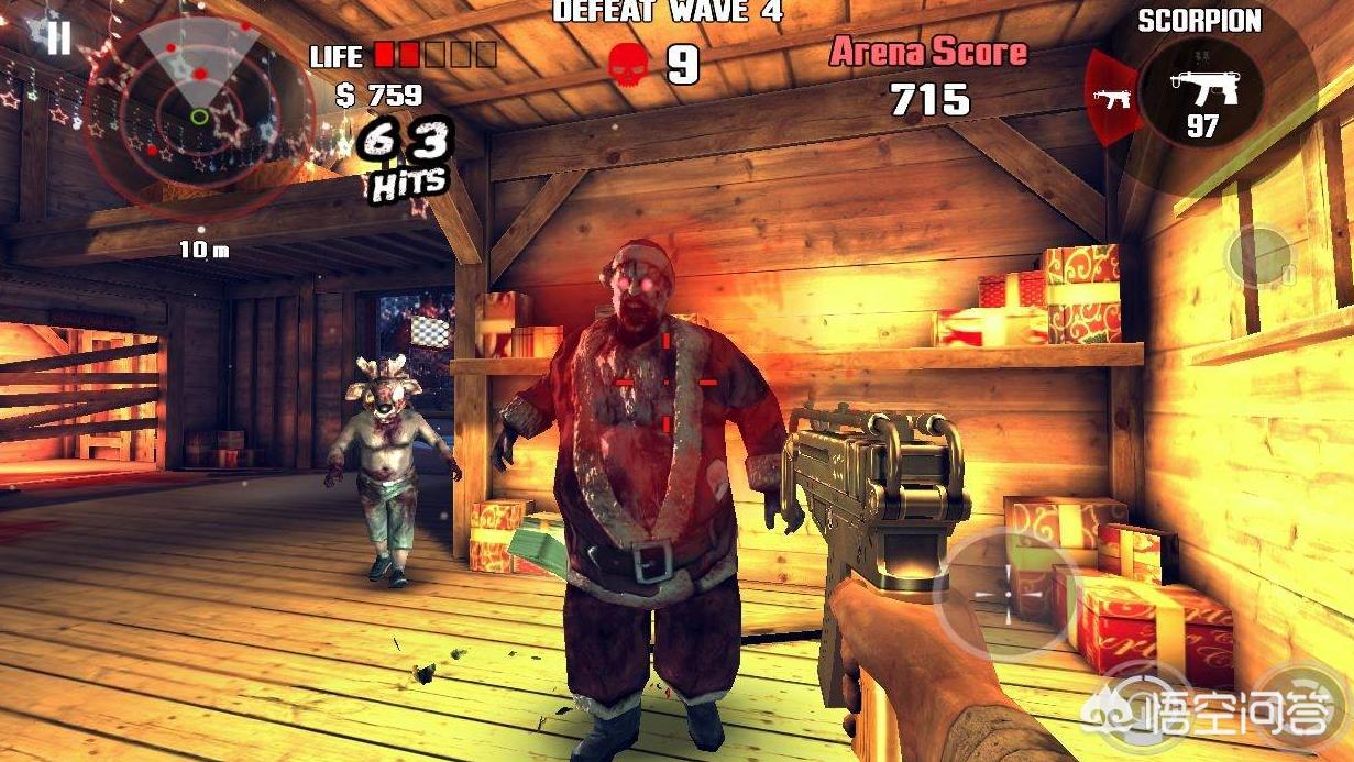 有什么类似csol的手机游戏，要中文版的，最好恐怖点？