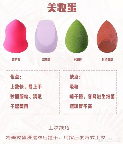 美妆博主粉扑好物分享
