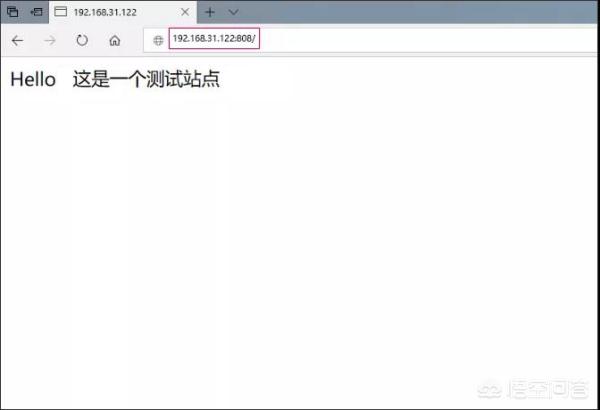 局域网下搭建网站