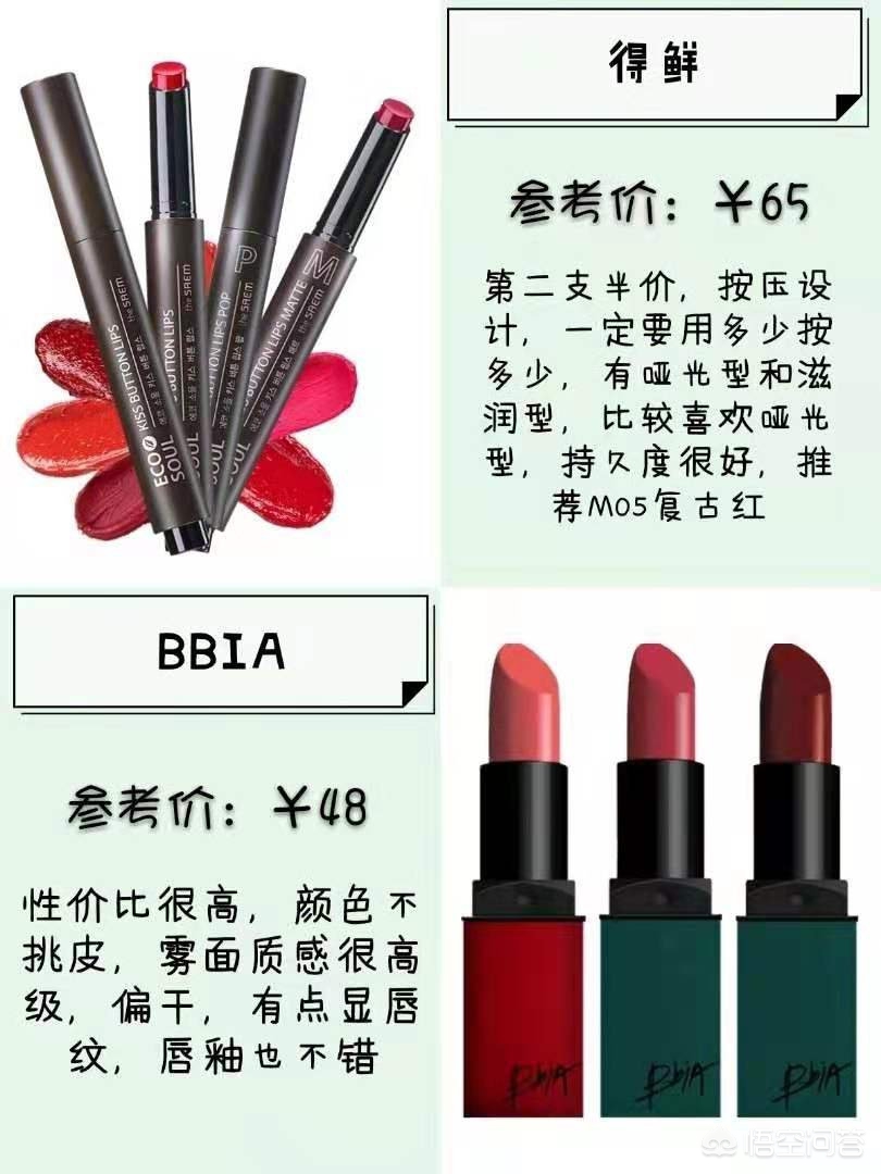 二十块的美妆好物
