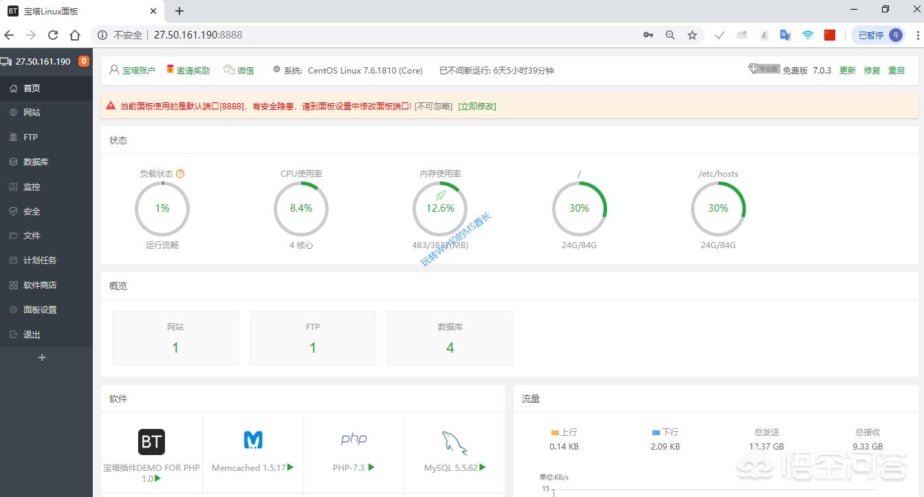服务器搭建网站环境
