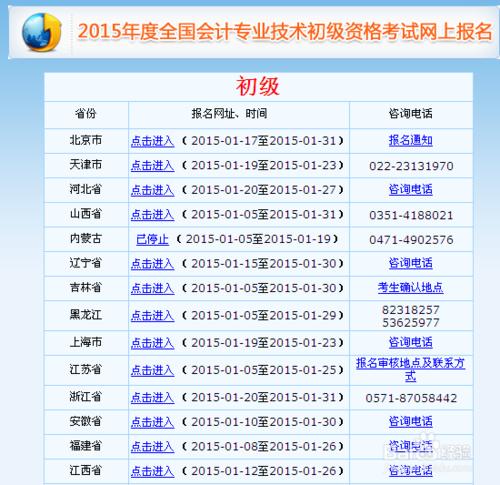 初级会计报名网，初级会计报名网站