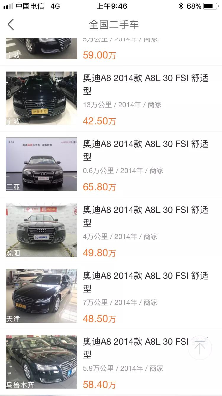 奥迪s报价