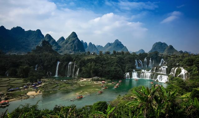 广西德天大瀑布广西德天大瀑布在哪里 广西德天大瀑布广西德天大瀑布在哪里