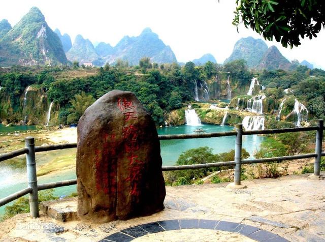 广西德天大瀑布广西德天大瀑布在哪里