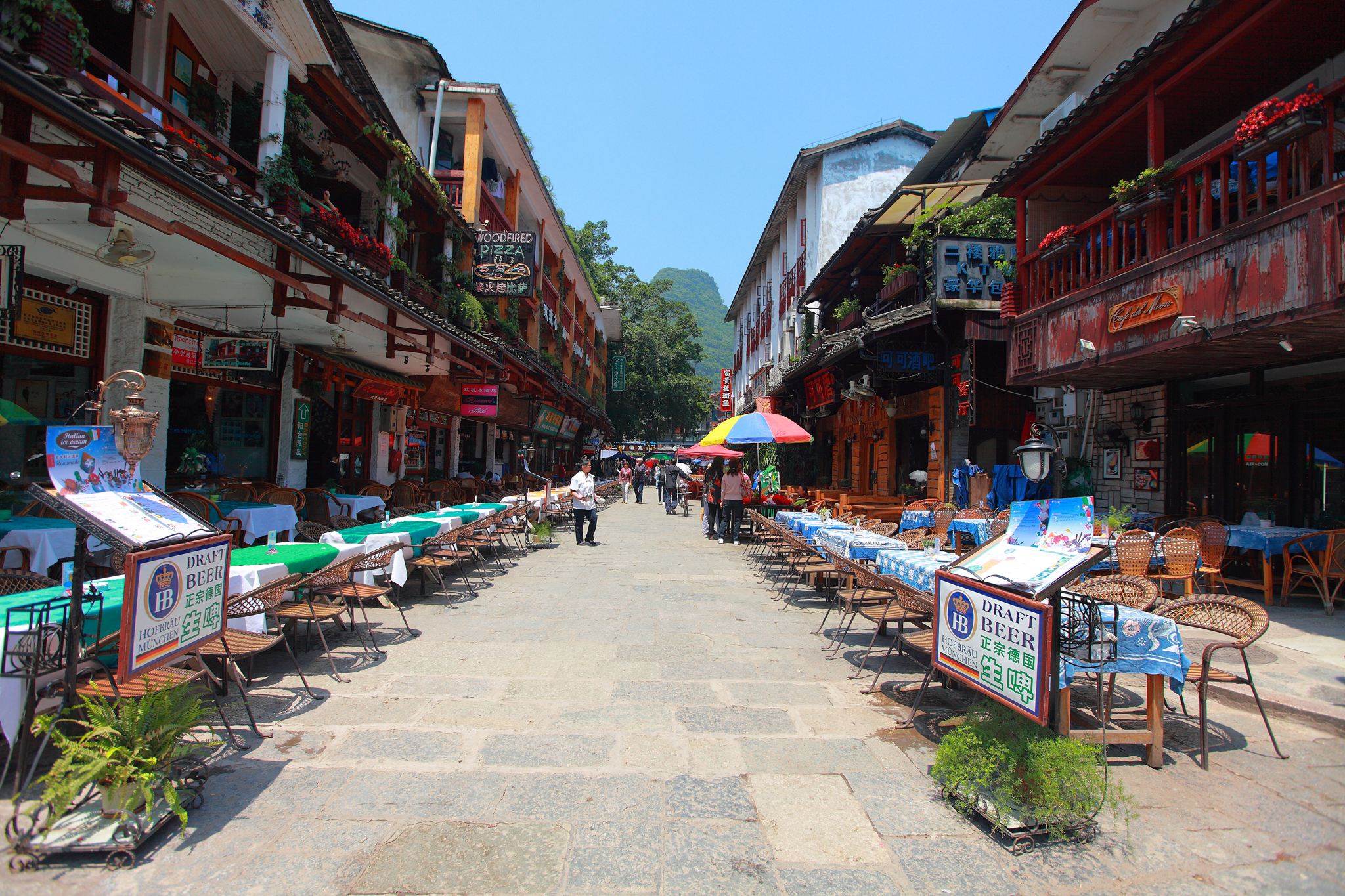 桂林市哪里步行街