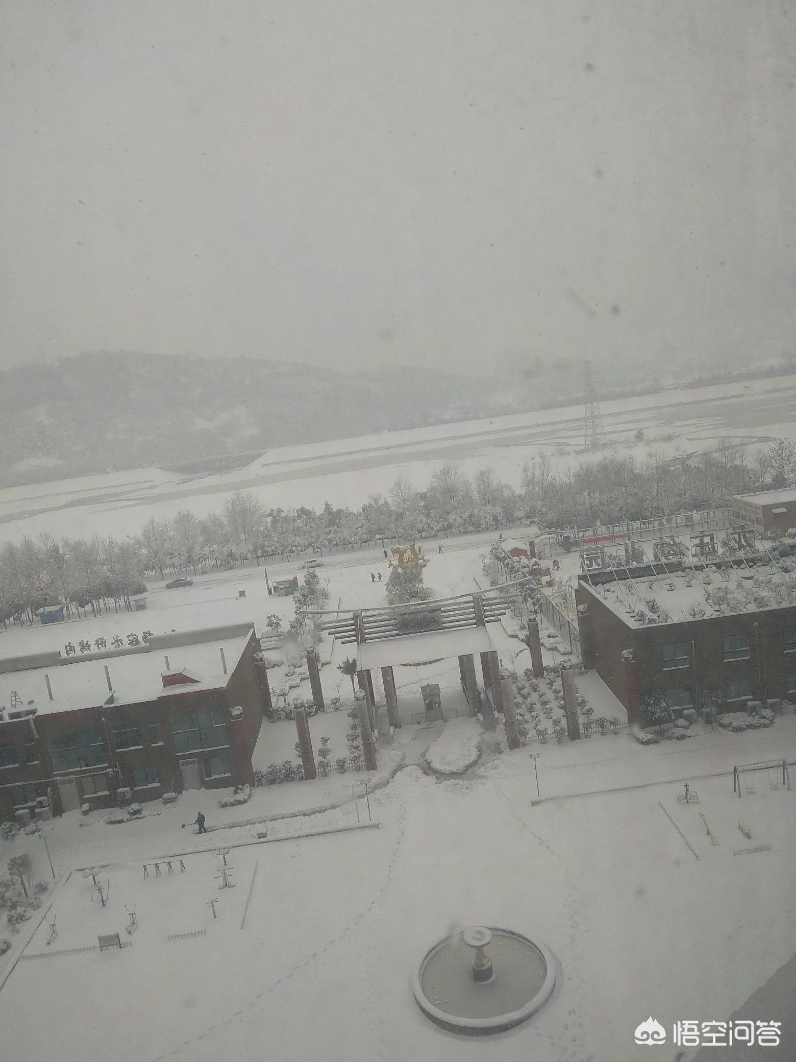河南村庄的雪怎么样