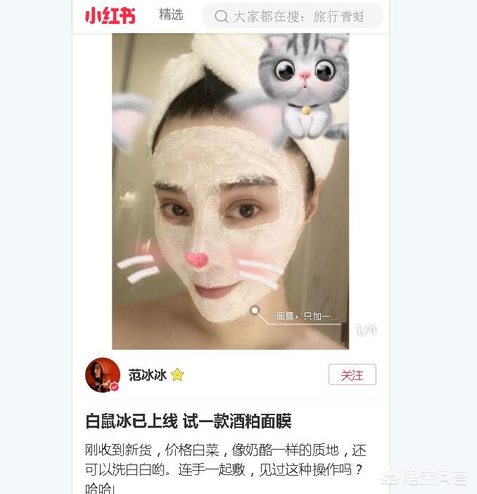 范冰冰化妆技巧分析
