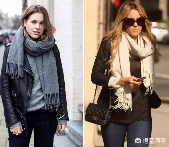 披肩围巾的最佳尺寸?:披肩围巾 披肩围巾的最佳尺寸?:披肩围巾