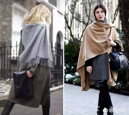 披肩围巾的最佳尺寸？：披肩围巾
