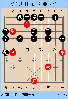 体育赛事评价依据标准（如何评价象棋比赛许银川让九子战胜聂卫平？）