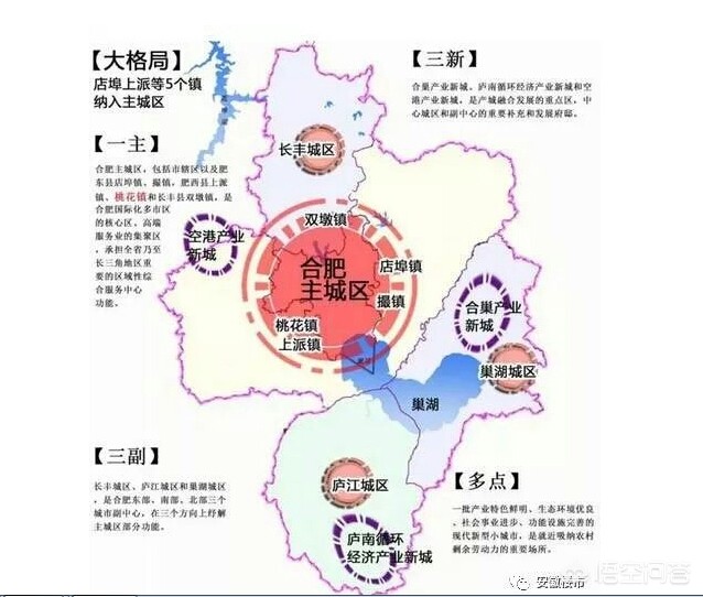 合肥市所有县城和乡镇名称？