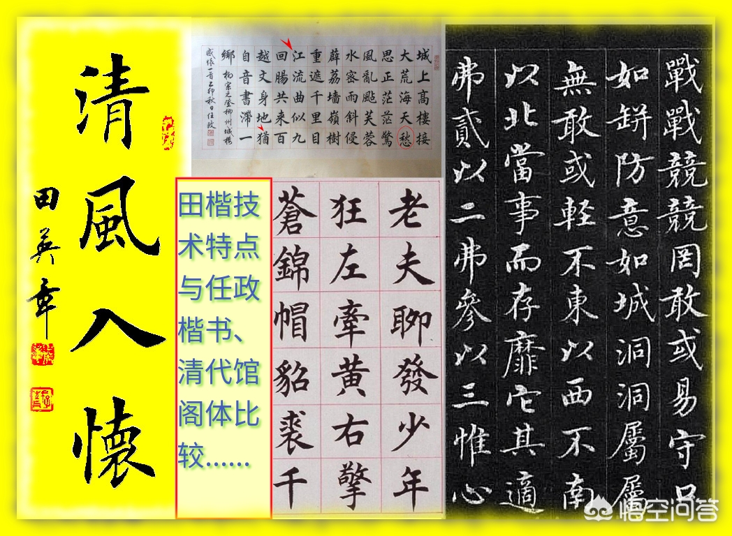 硬笔楷书入门字体结构
