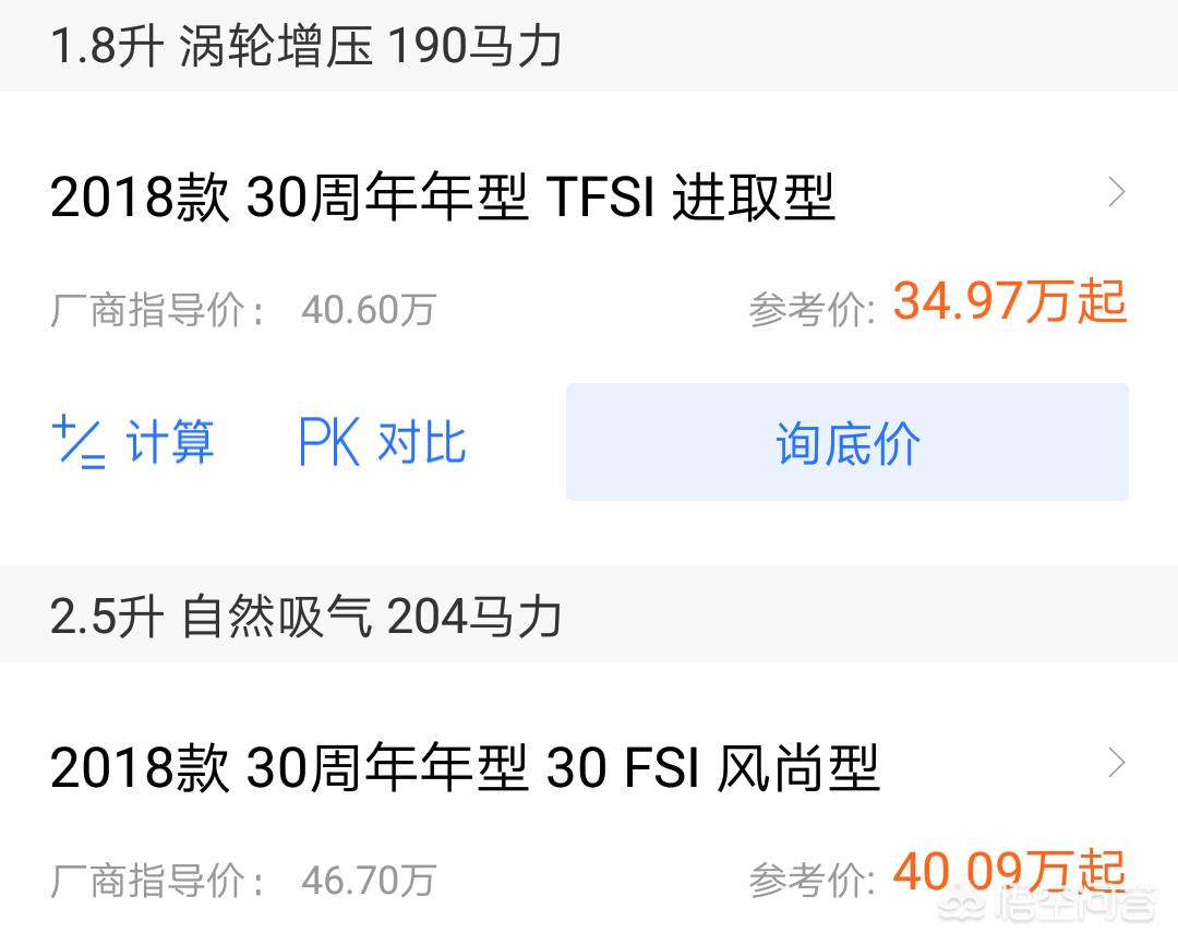 奥迪a6报价多少