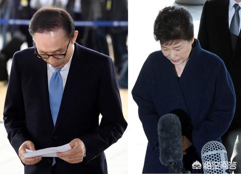 朴槿惠与李明博再会（韩国总统朴槿惠刚出来，李明博会进去吗？）
