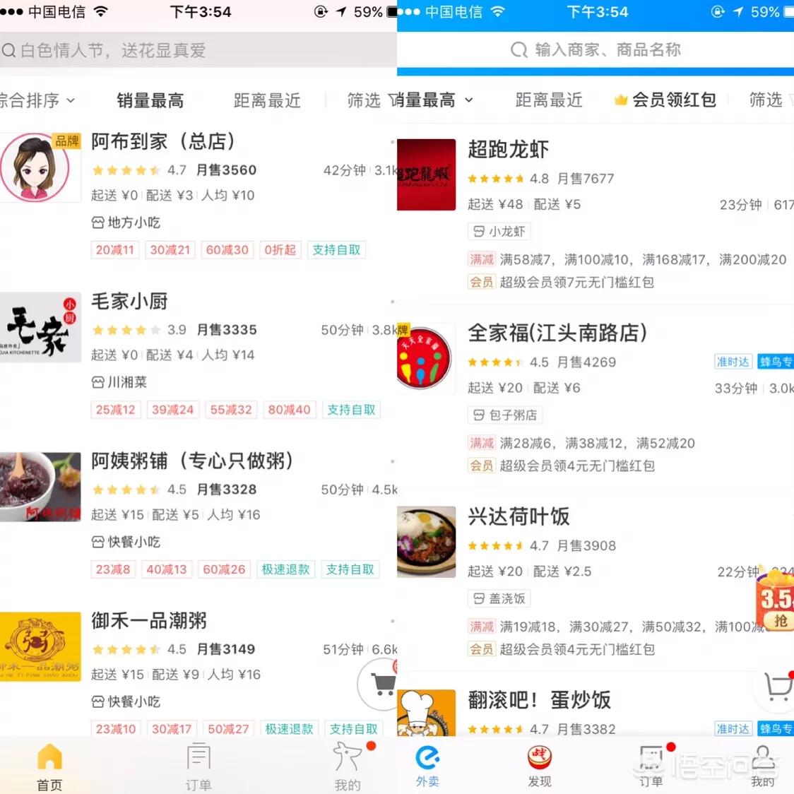 厦门现在定外卖的人多吗？