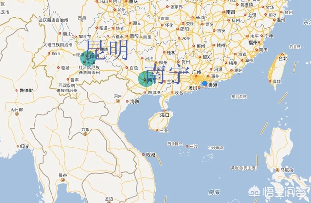 昆明市和南宁市哪个发达 昆明市和南宁市哪个发达