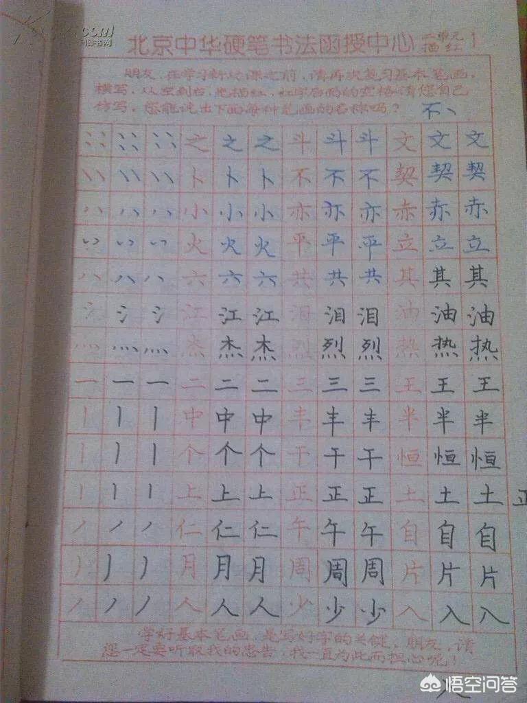字体推荐楷书字帖硬笔
