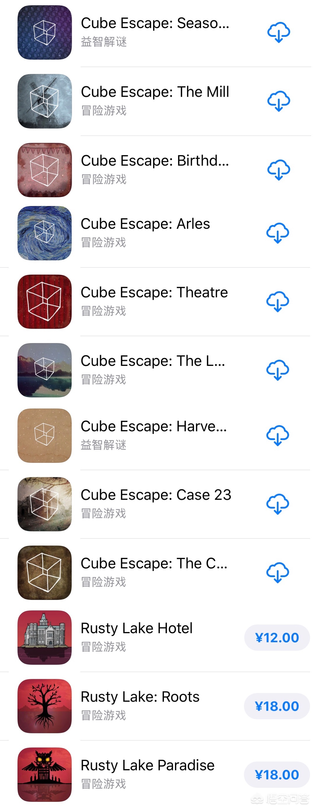 求推荐好玩的iOS解密游戏？
