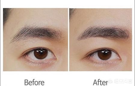 男性眉化妆技巧
