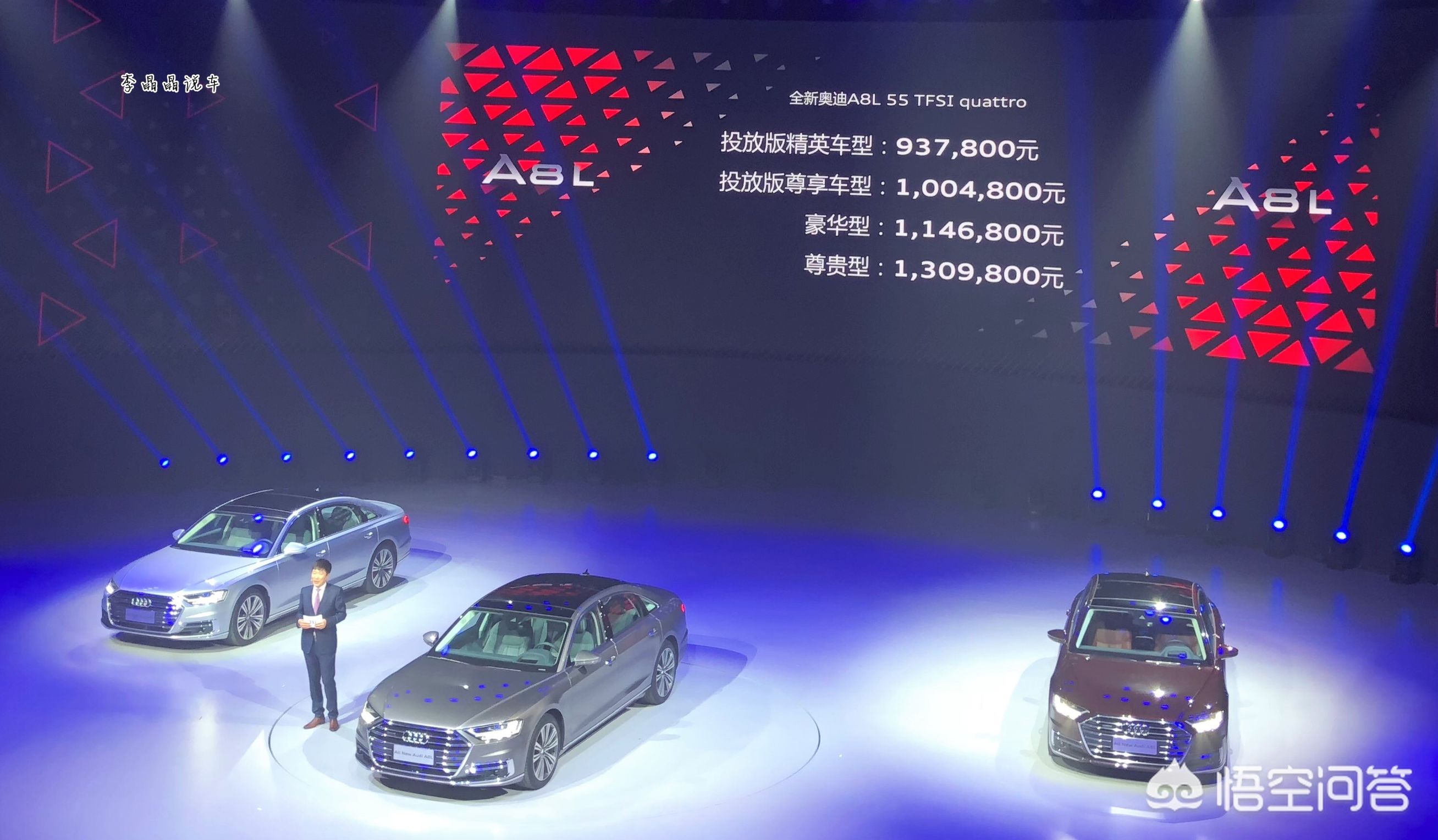 奥迪a8最新价格