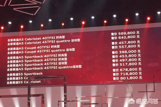 2018奥迪A5