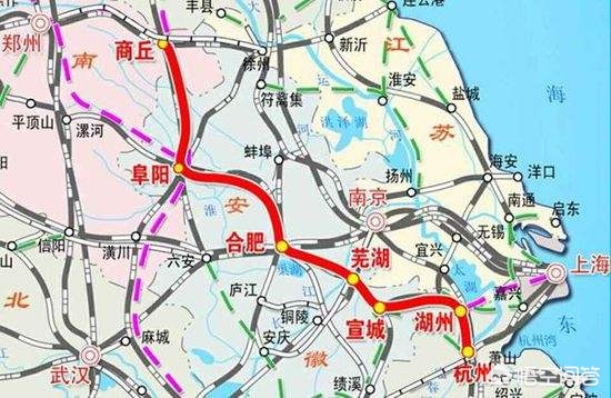 合肥正在修建的高铁有哪些？